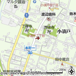 第四北越銀行小須戸支店 ＡＴＭ周辺の地図