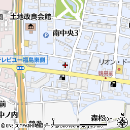 福島信用金庫西支店周辺の地図