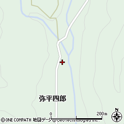 福島県耶麻郡西会津町奥川大字飯根弥平四郎734周辺の地図