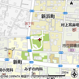 アザレインターナショナル福島本舗株式会社周辺の地図
