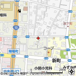 福島県福島市万世町3-14周辺の地図