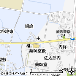 福島県福島市下野寺薬師堂後5周辺の地図
