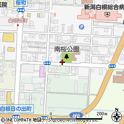 桜公園トイレ周辺の地図
