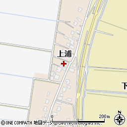 新潟県新潟市南区上浦440周辺の地図