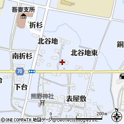 佐藤果樹園周辺の地図