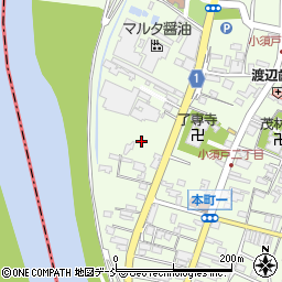 新潟県新潟市秋葉区小須戸3835周辺の地図