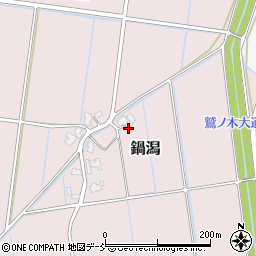 新潟県新潟市南区鍋潟1012周辺の地図
