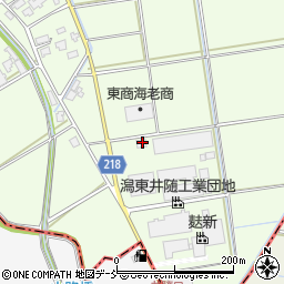 小山金属工業株式会社　潟東営業所周辺の地図