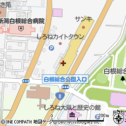 竹内ペット株式会社　白根店周辺の地図