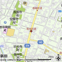 巻本町通周辺の地図