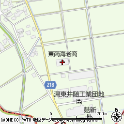 海老商本社・井随物流センター周辺の地図