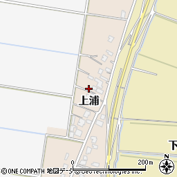 新潟県新潟市南区上浦476周辺の地図