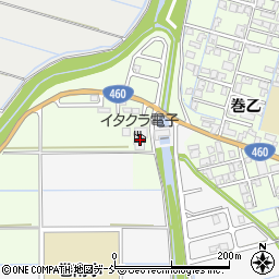 新潟県新潟市西蒲区巻乙1022周辺の地図