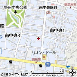 岡田電気産業住設建材福島周辺の地図