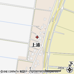 新潟県新潟市南区上浦631周辺の地図