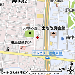 株式会社テレビユー福島周辺の地図
