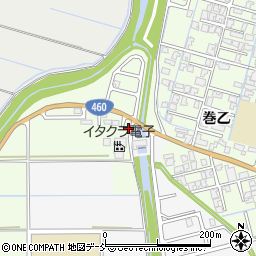 新潟県新潟市西蒲区巻乙1023周辺の地図