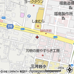 セブンイレブン福島野田町３丁目店周辺の地図