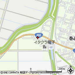 新潟県新潟市西蒲区巻乙1001周辺の地図
