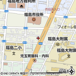 東邦銀行東福島支店周辺の地図