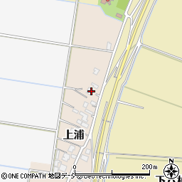 新潟県新潟市南区上浦501周辺の地図