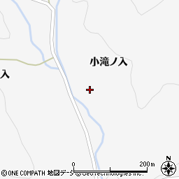 福島県福島市大波小滝ノ入19周辺の地図