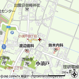 新潟県新潟市秋葉区小須戸3243周辺の地図