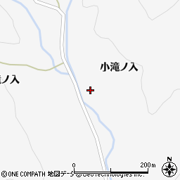 福島県福島市大波小滝ノ入27周辺の地図