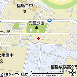 福島県福島市桜木町11-16周辺の地図