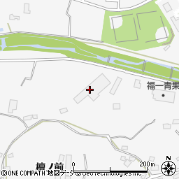 福島県福島市在庭坂堰沢周辺の地図