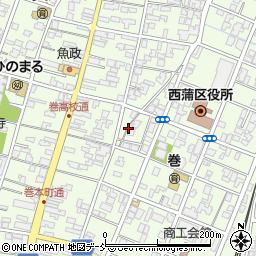 新潟県新潟市西蒲区巻（甲）周辺の地図