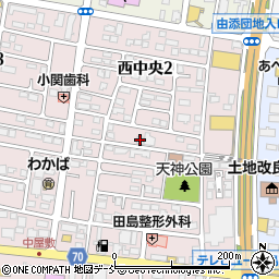 福島視覚情報サポートセンターにじ周辺の地図