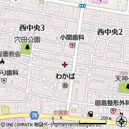 イイダ福島支店周辺の地図