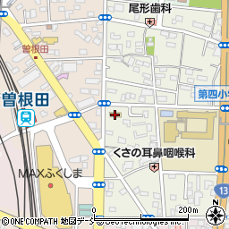 セブンイレブン福島天神町店周辺の地図