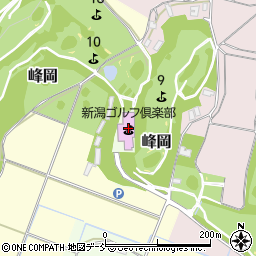 新潟ゴルフ倶楽部周辺の地図
