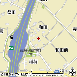 福島県福島市上野寺和田18-1周辺の地図