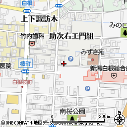 新潟県新潟市南区助次右エ門組12-7周辺の地図