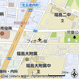 県営桜木町団地４号棟周辺の地図