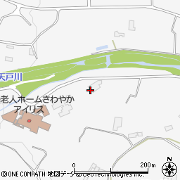 福島県福島市在庭坂志津山周辺の地図
