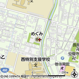 新潟県新潟市西蒲区巻乙10-2周辺の地図