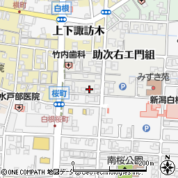 新潟県新潟市南区助次右エ門組16-5周辺の地図