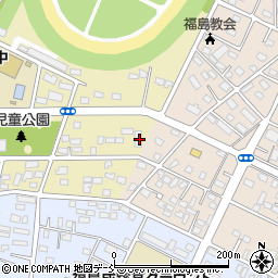 福島県福島市桜木町13-30周辺の地図
