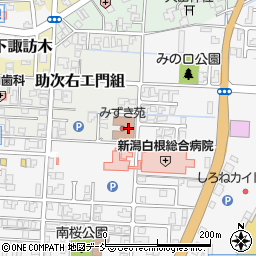 新潟県新潟市南区助次右エ門組5周辺の地図