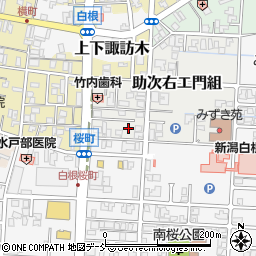 新潟県新潟市南区助次右エ門組16周辺の地図