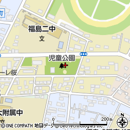 福島県福島市桜木町7周辺の地図