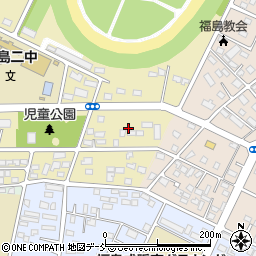 福島県福島市桜木町13周辺の地図