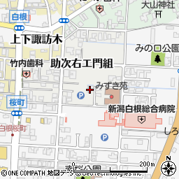 新潟県新潟市南区助次右エ門組9周辺の地図