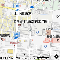 新潟県新潟市南区助次右エ門組15周辺の地図