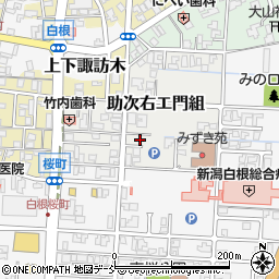 新潟県新潟市南区助次右エ門組12-2周辺の地図