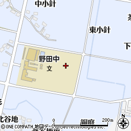 福島県福島市笹木野市街道周辺の地図